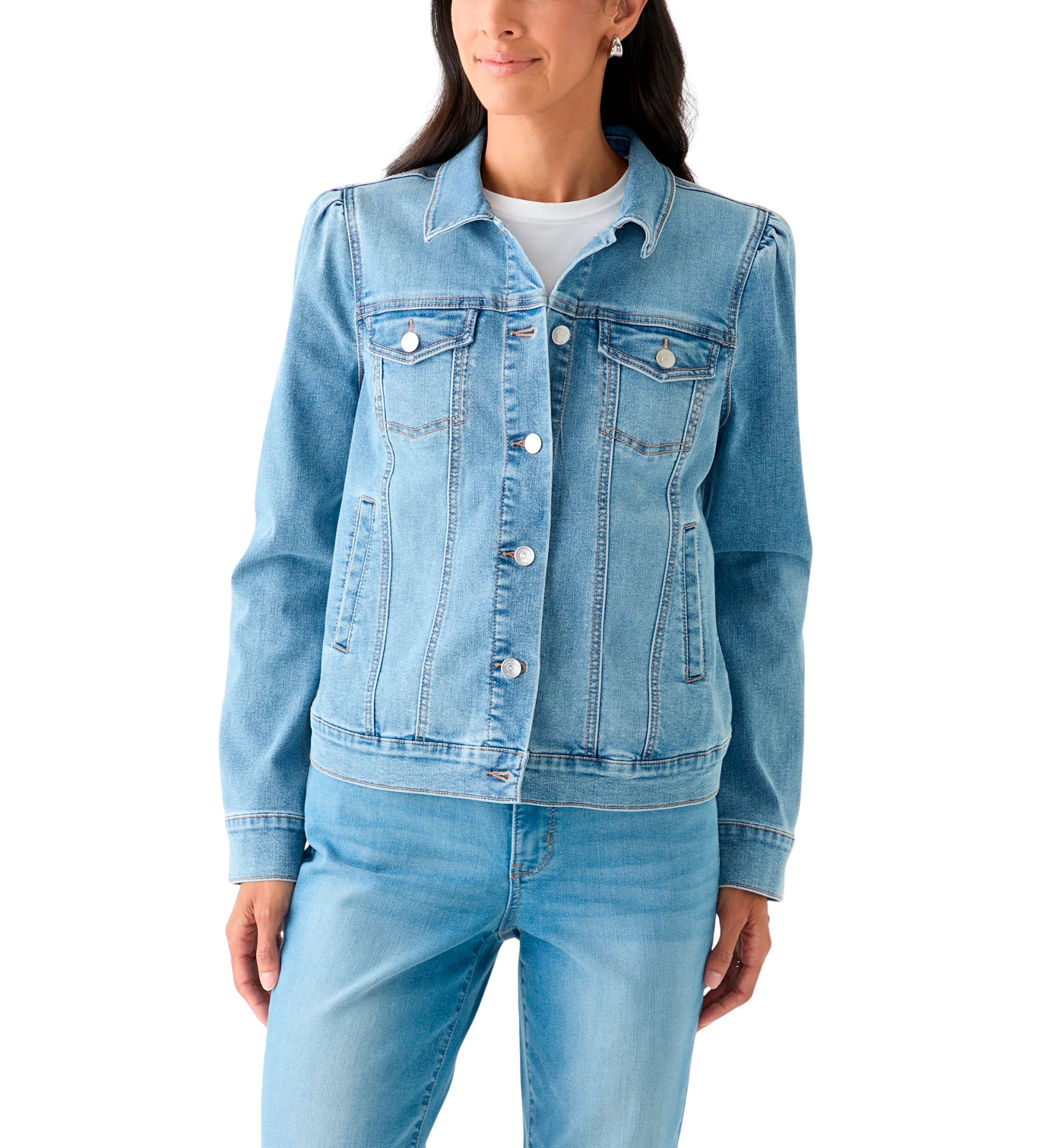 Womens Puff Sleeve Jacket