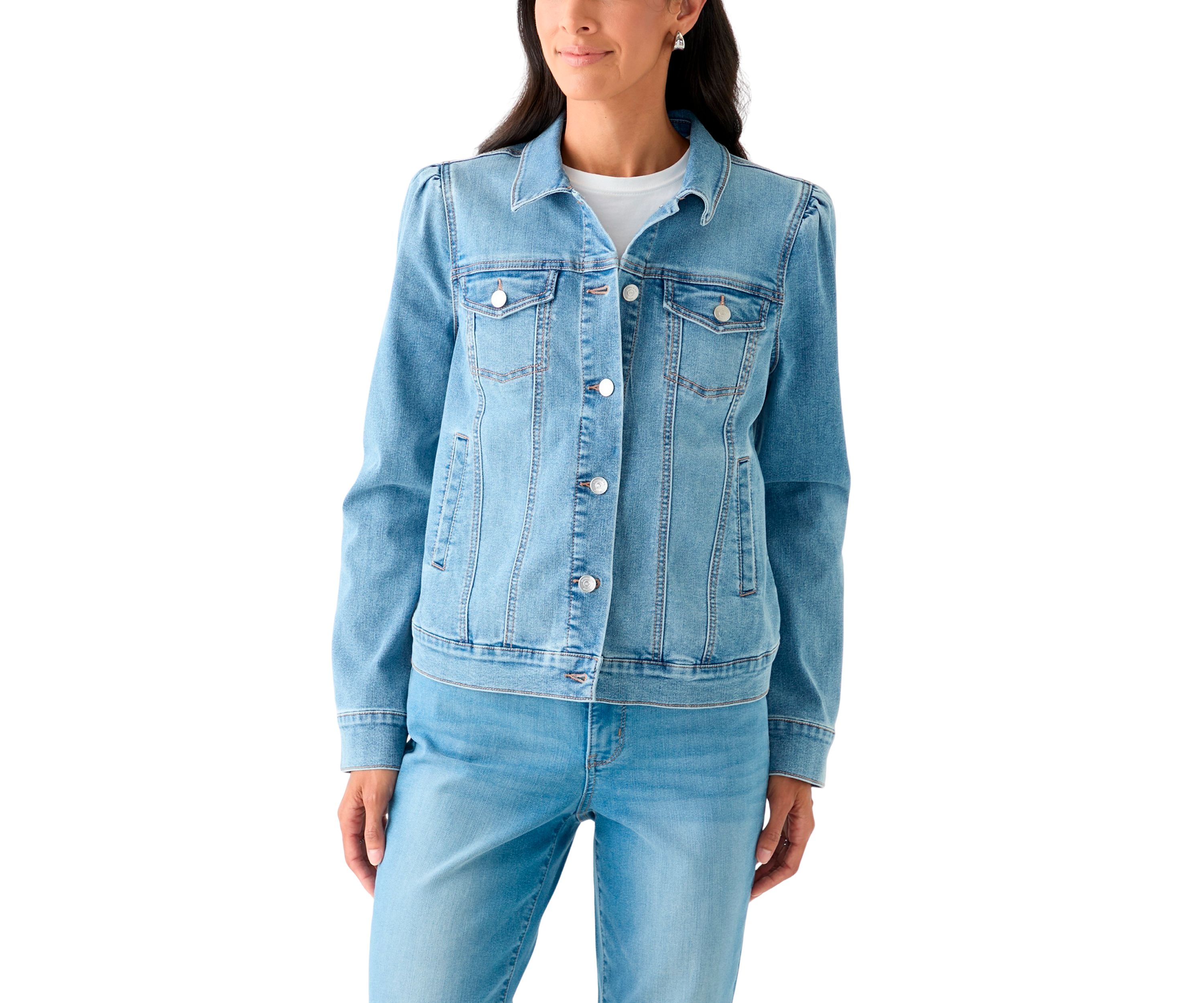 Womens Puff Sleeve Jacket