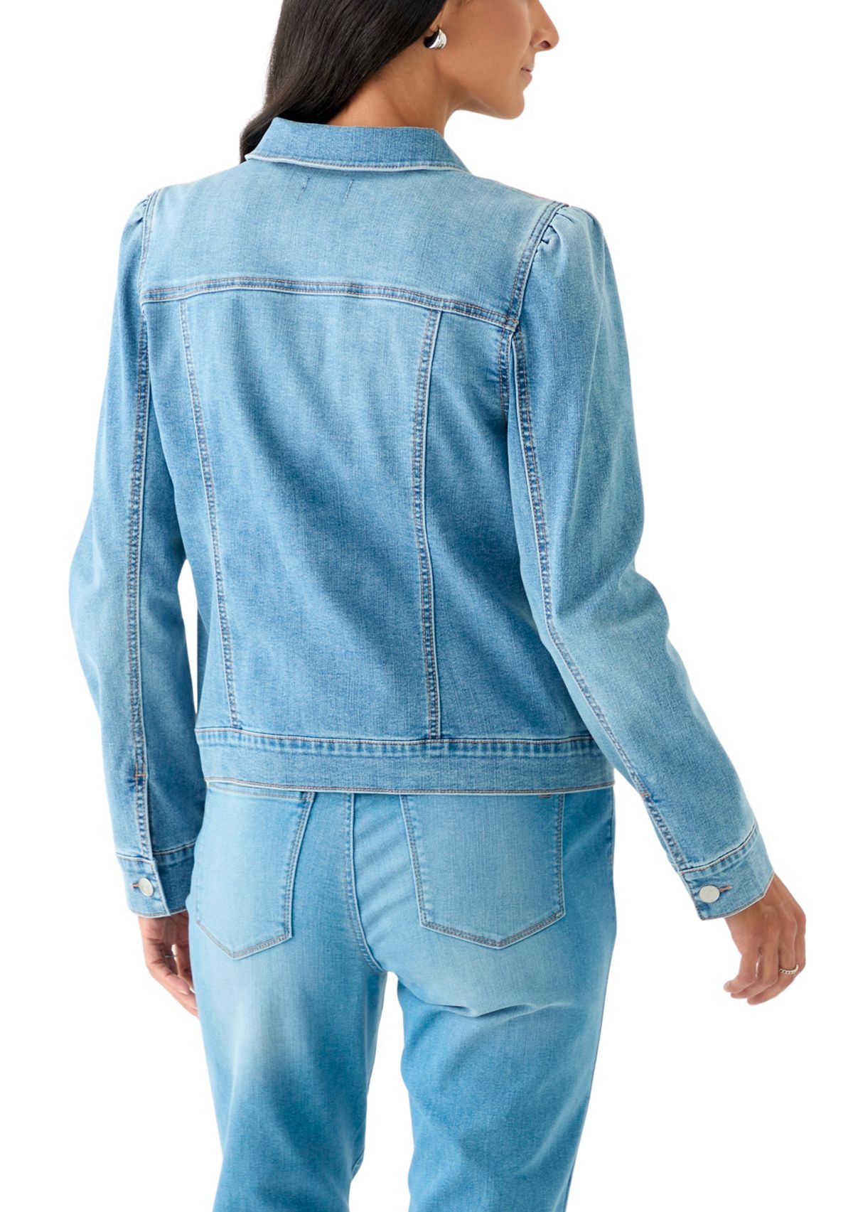 Womens Puff Sleeve Jacket