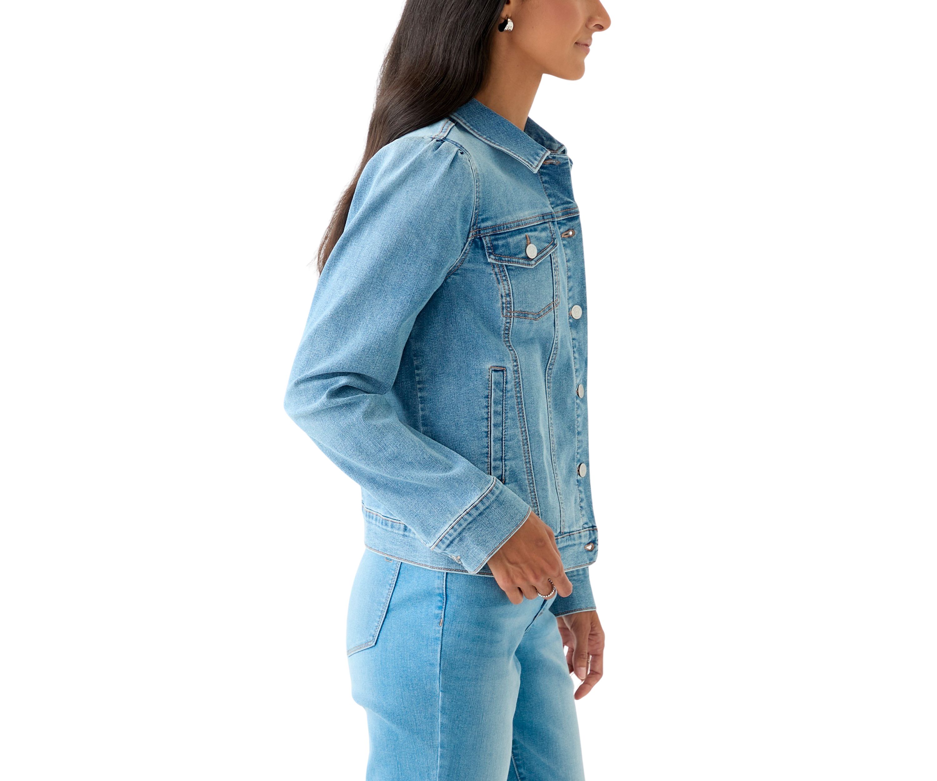 Womens Puff Sleeve Jacket