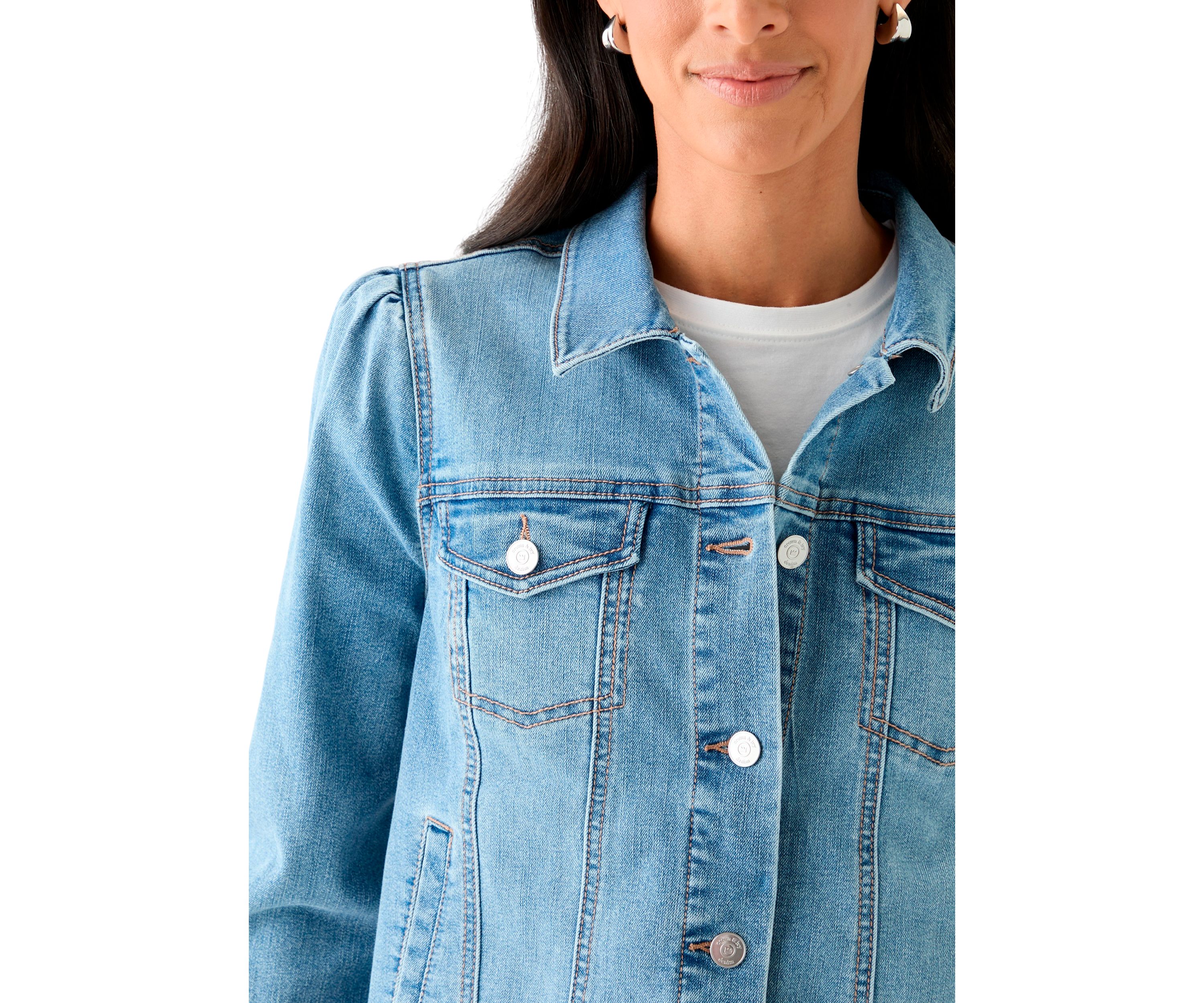 Womens Puff Sleeve Jacket