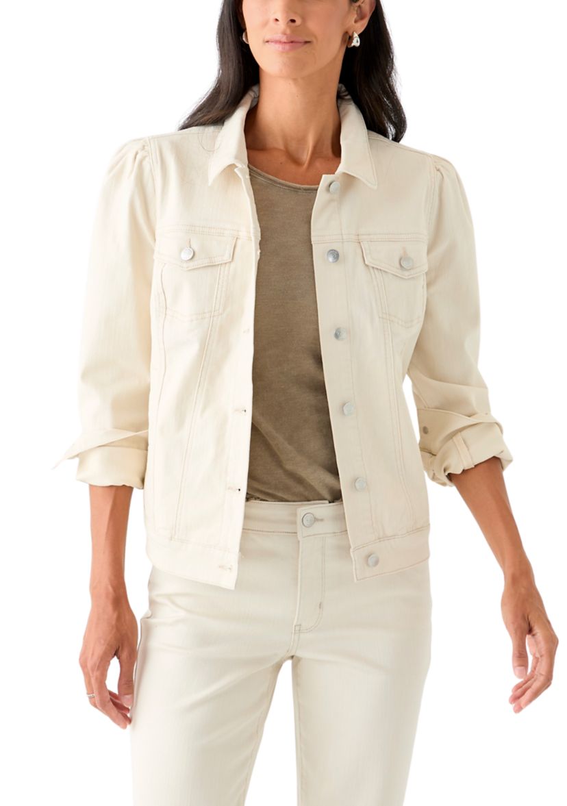 Womens Puff Sleeve Jacket