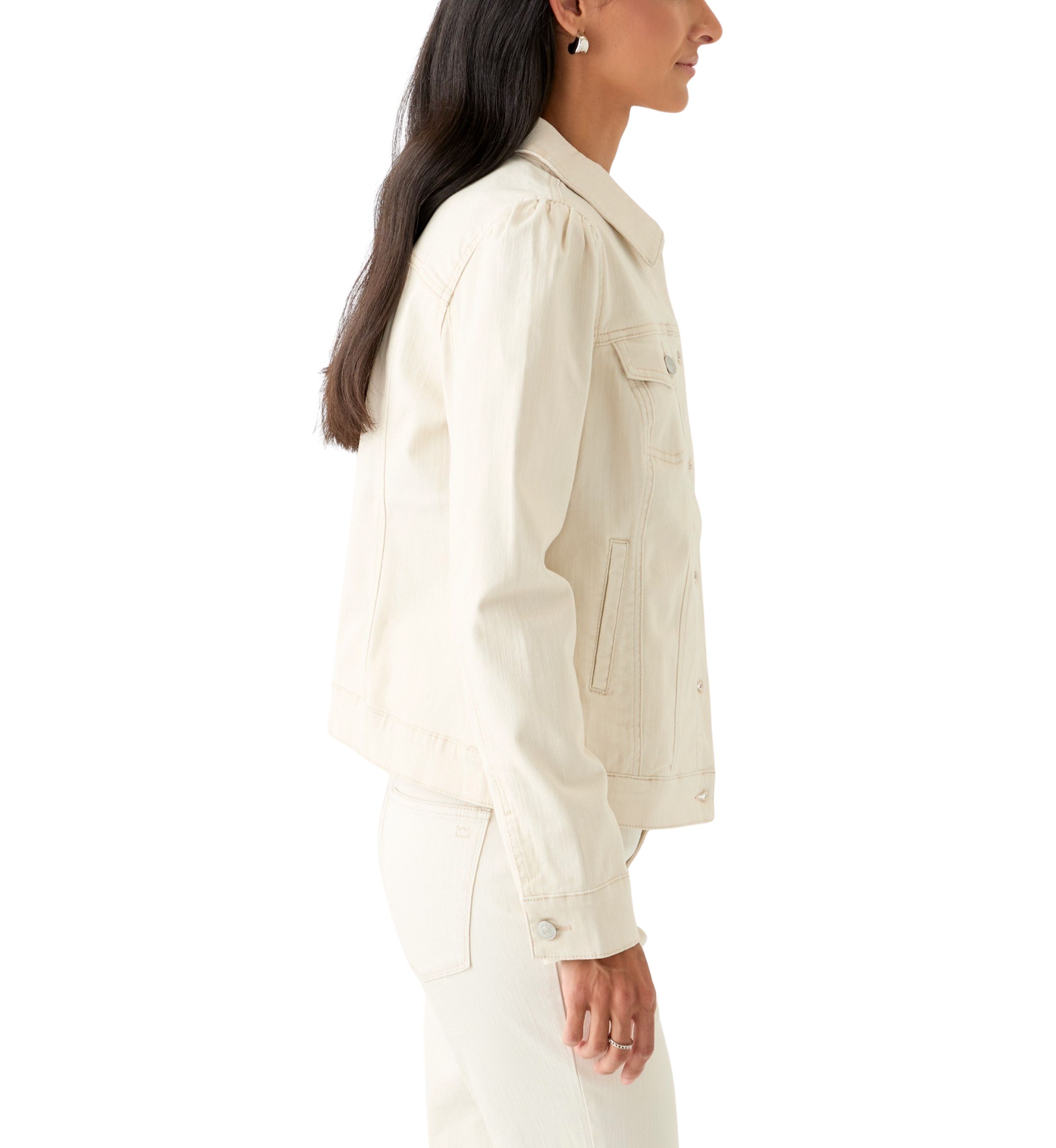 Womens Puff Sleeve Jacket