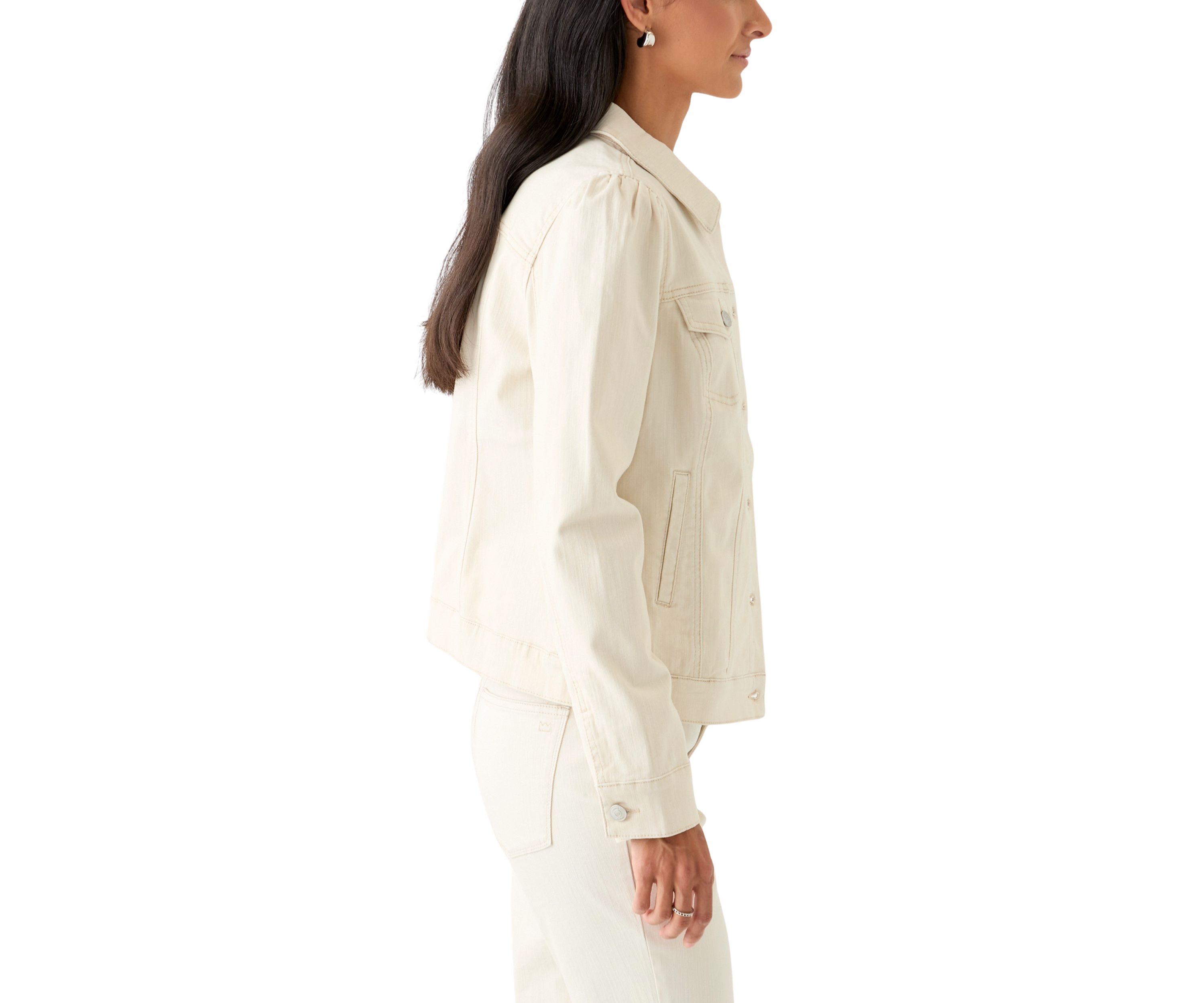 Womens Puff Sleeve Jacket