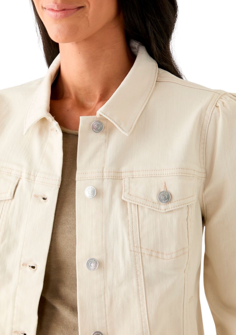 Womens Puff Sleeve Jacket