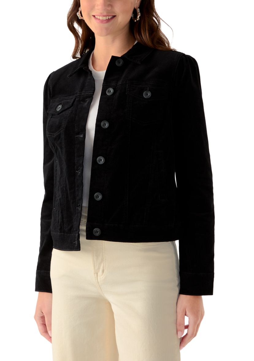Womens Puff Sleeve Jacket