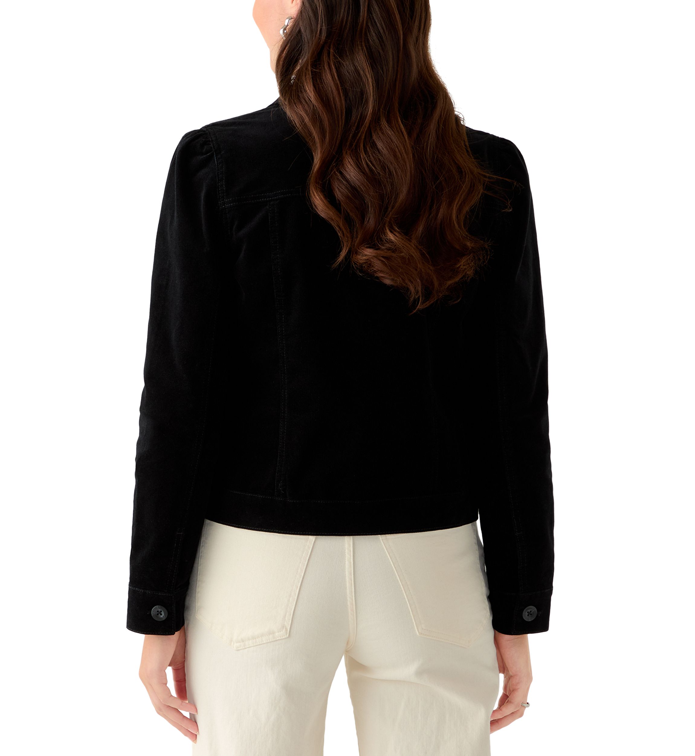 Womens Puff Sleeve Jacket