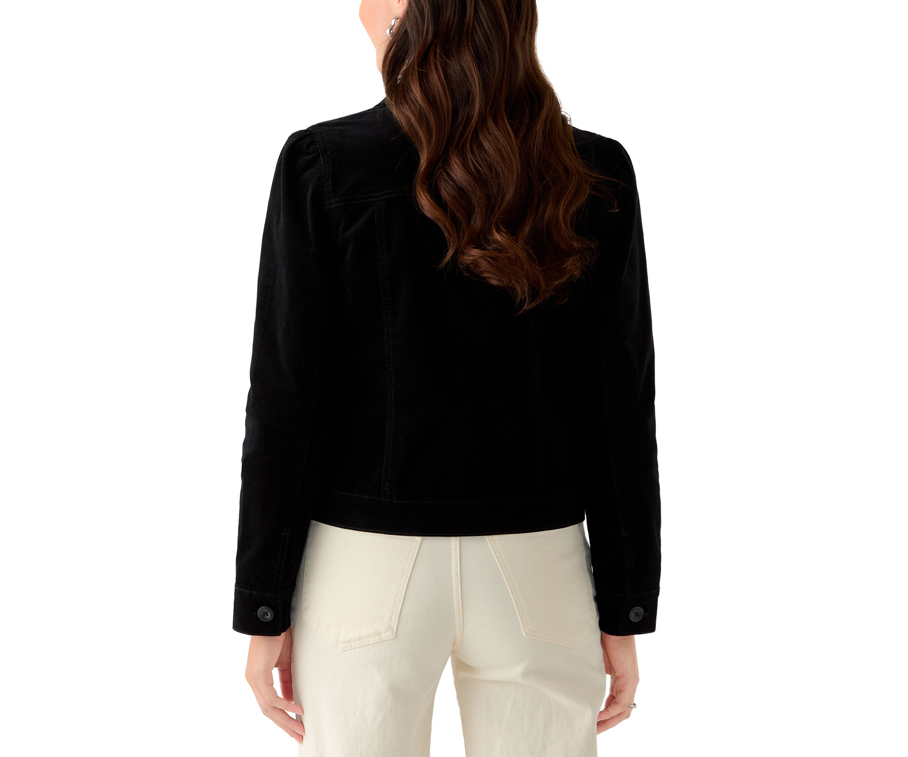 Womens Puff Sleeve Jacket