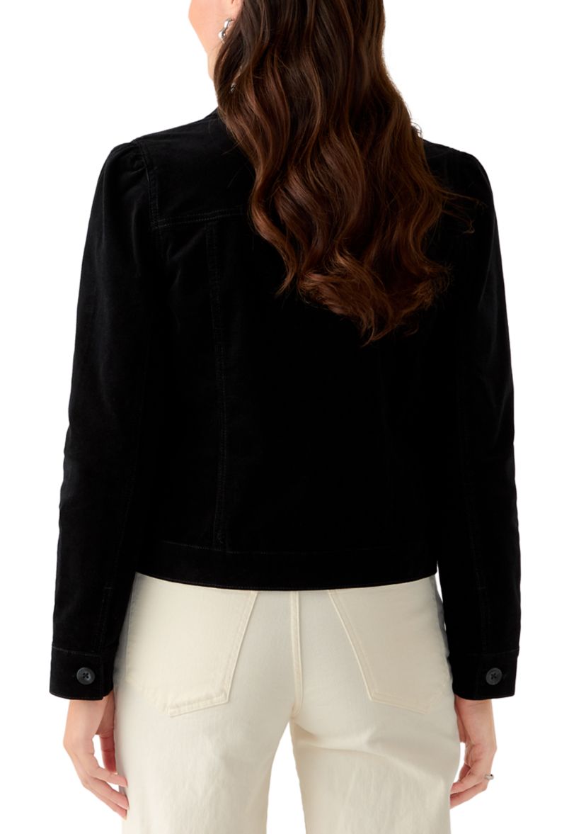 Womens Puff Sleeve Jacket