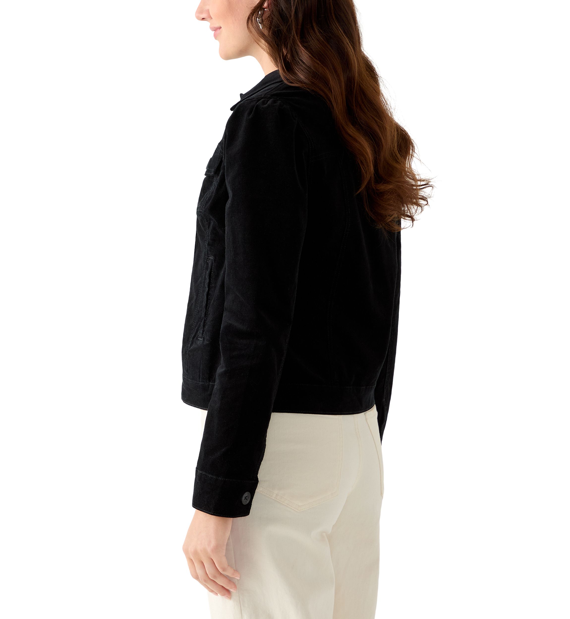 Womens Puff Sleeve Jacket
