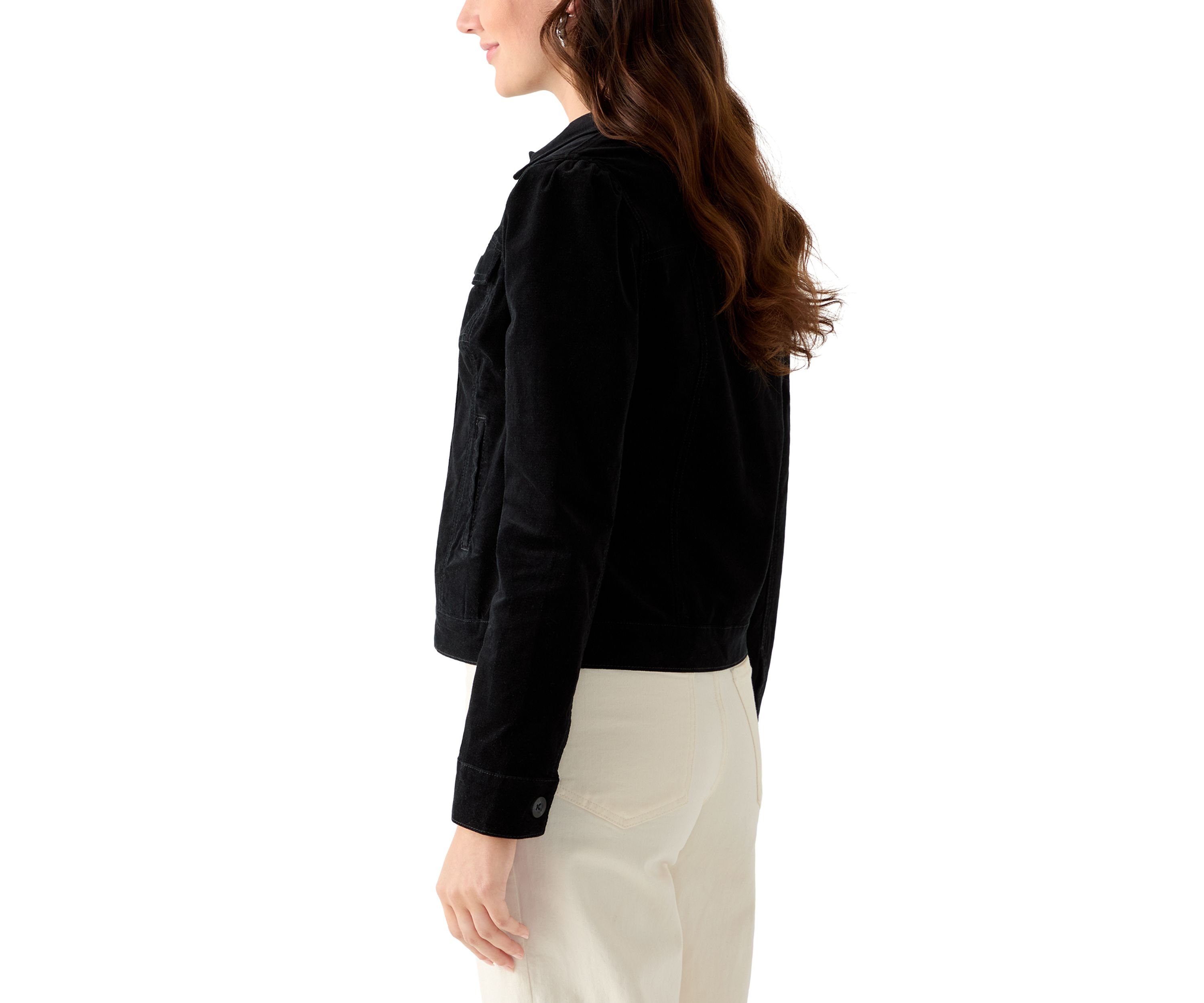 Womens Puff Sleeve Jacket