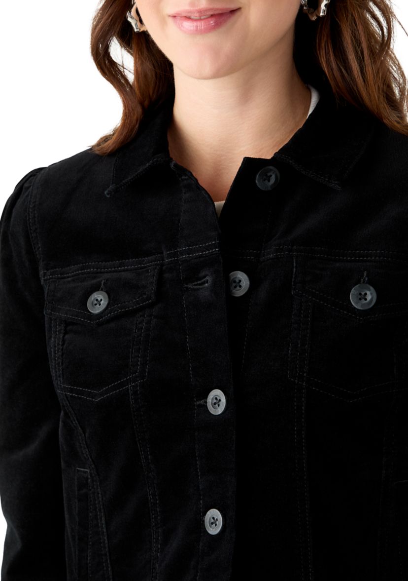 Womens Puff Sleeve Jacket