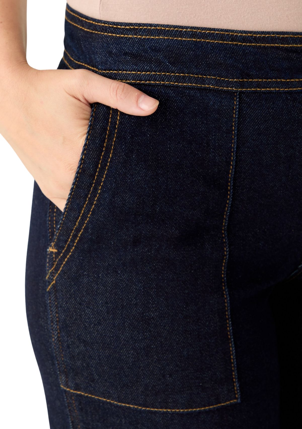 Womens High Rise Wide Leg Pants