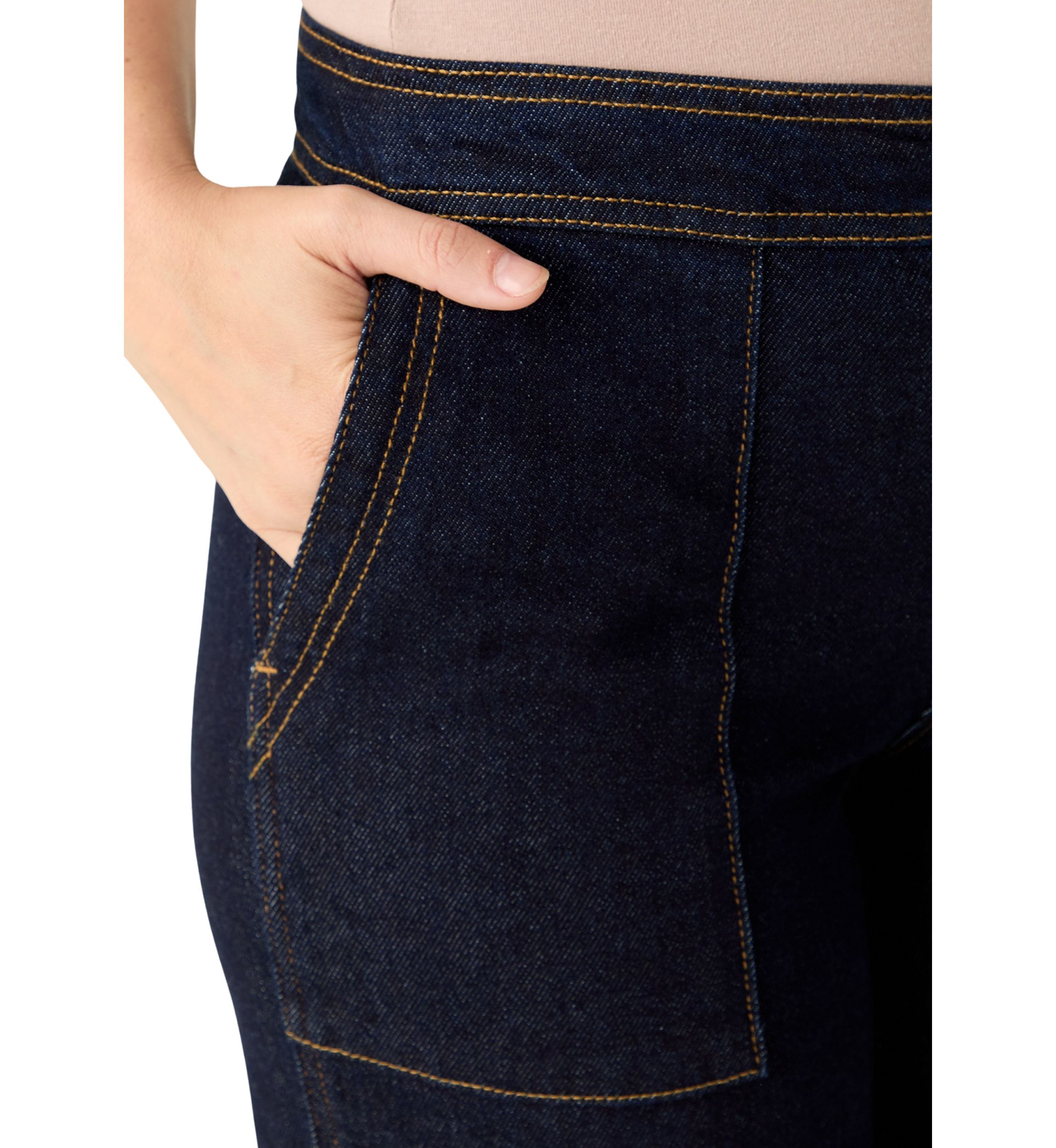 Womens High Rise Wide Leg Pants