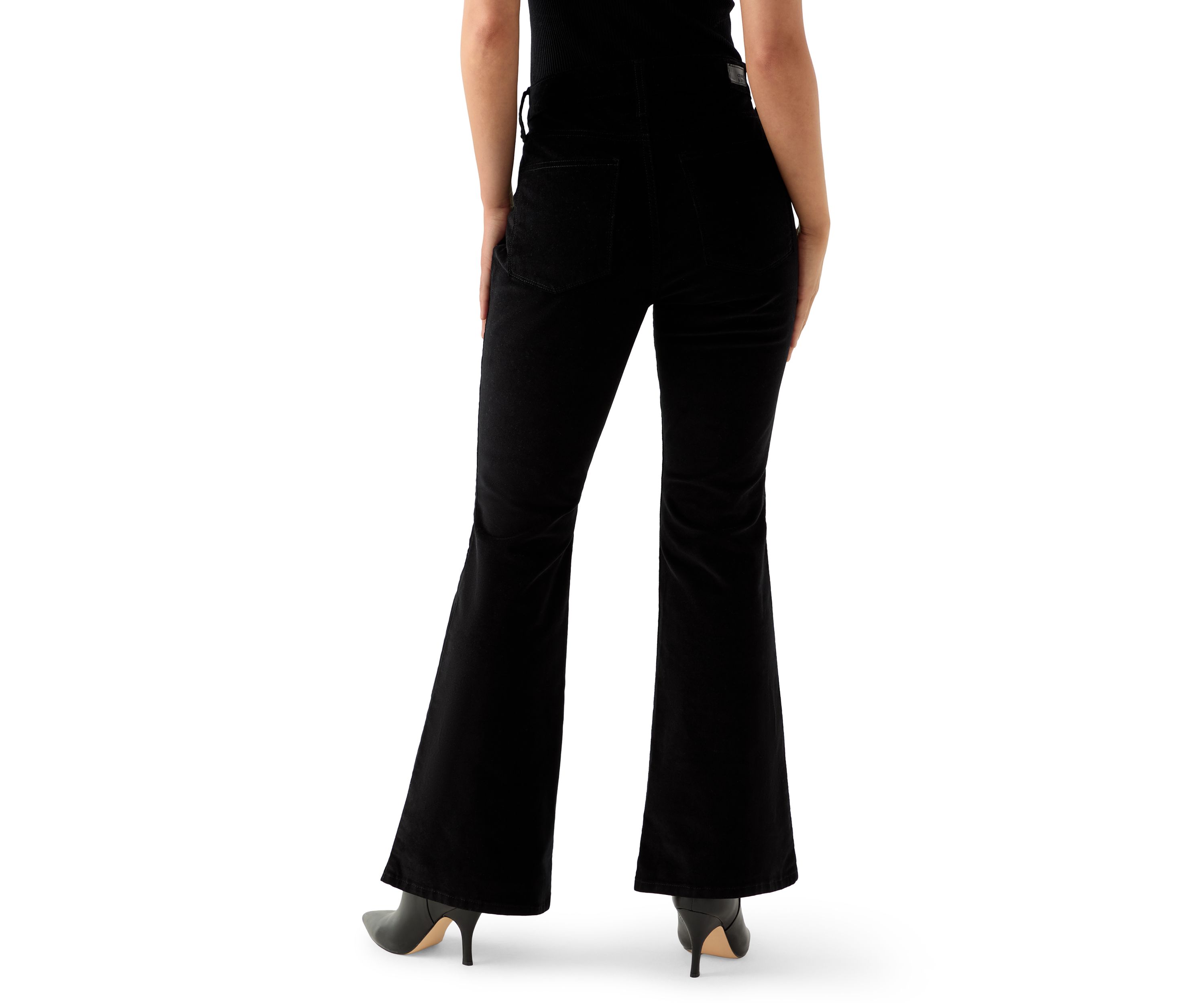 Petite Corded Flare Pants 