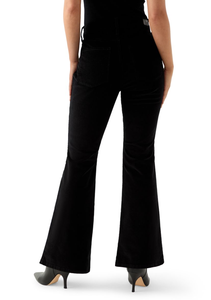 Petite Corded Flare Pants 
