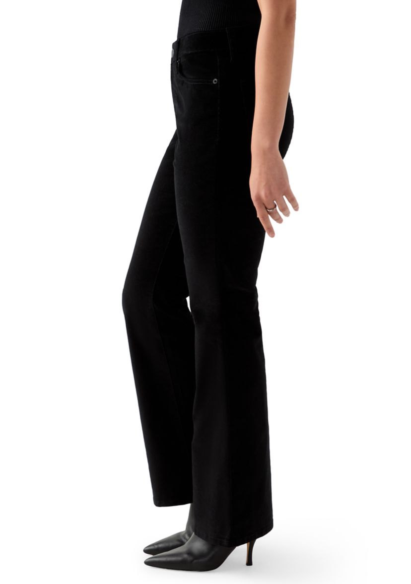 Petite Corded Flare Pants 