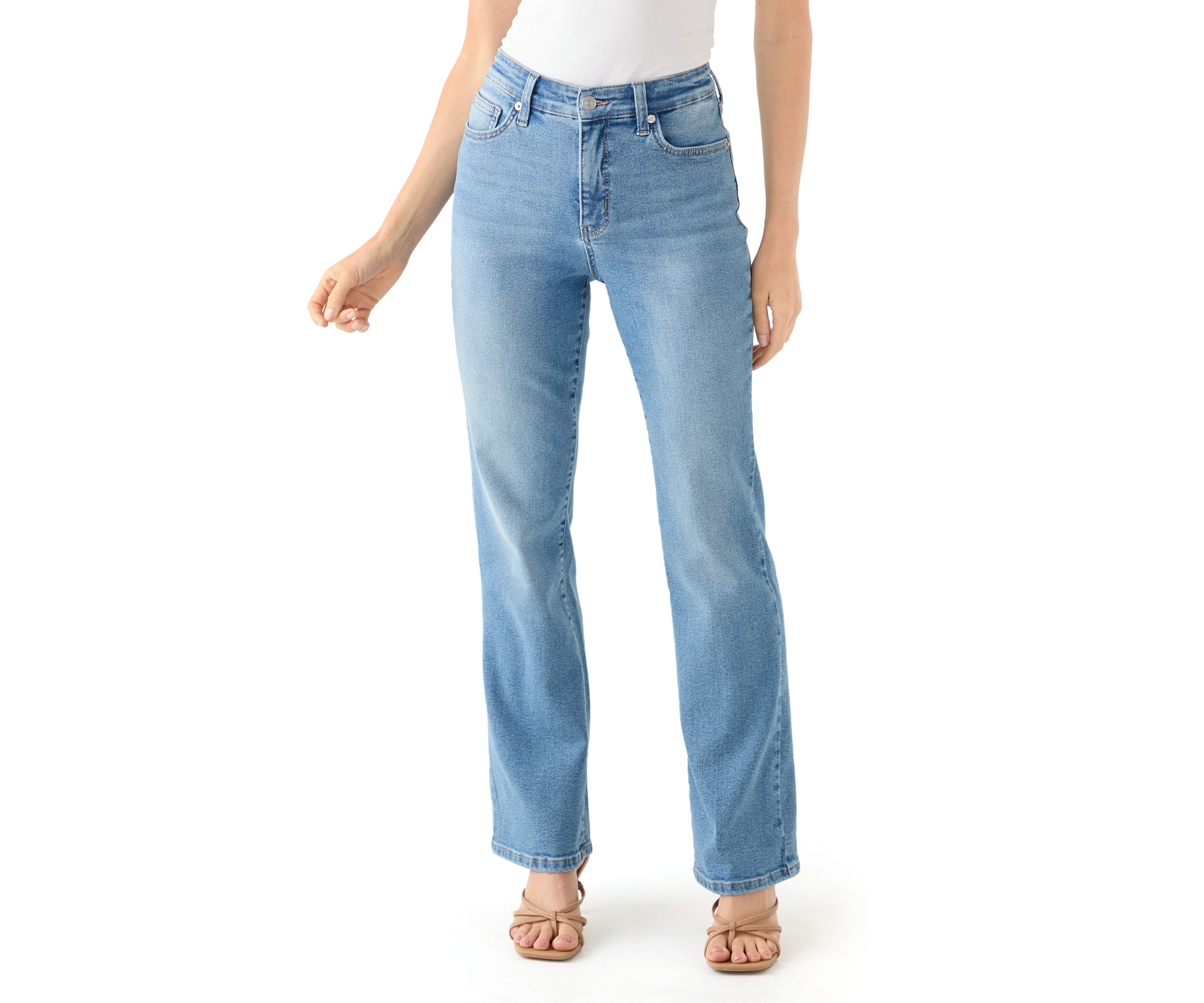 Petite High Rise Bootcut Jeans 