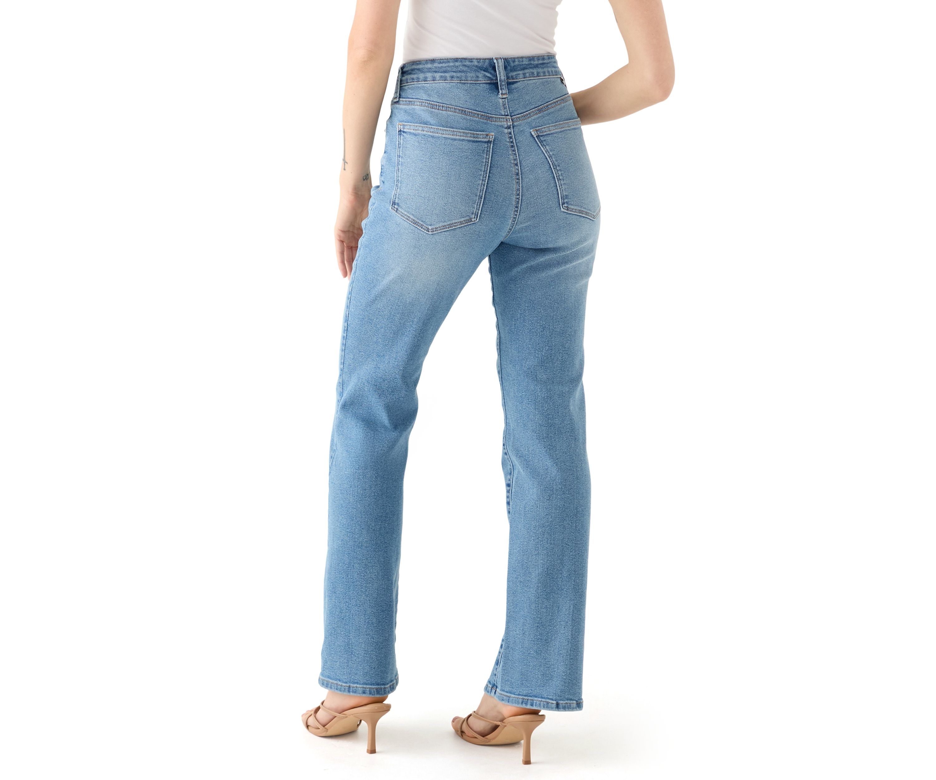 Petite High Rise Bootcut Jeans 