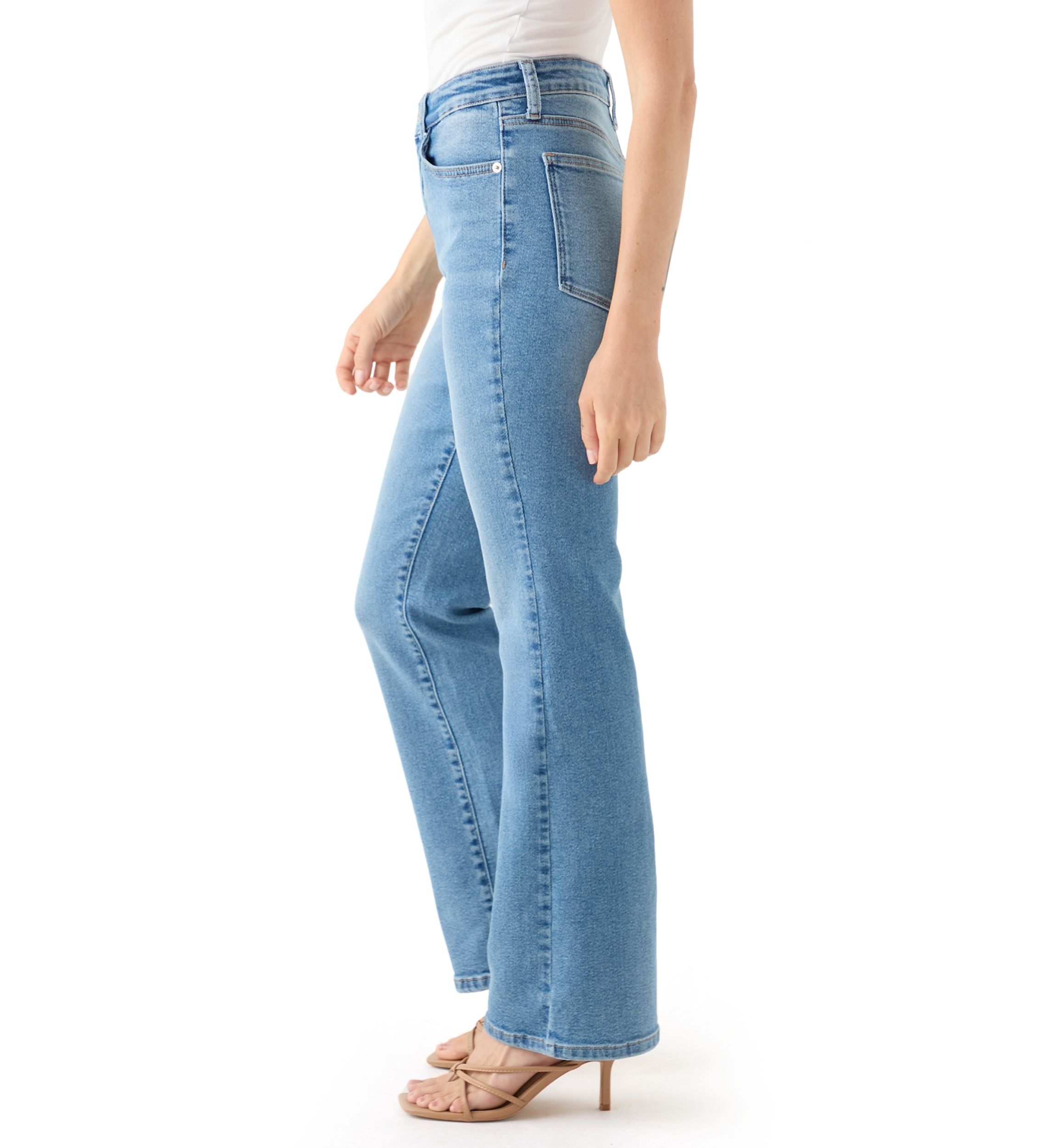 Petite High Rise Bootcut Jeans 