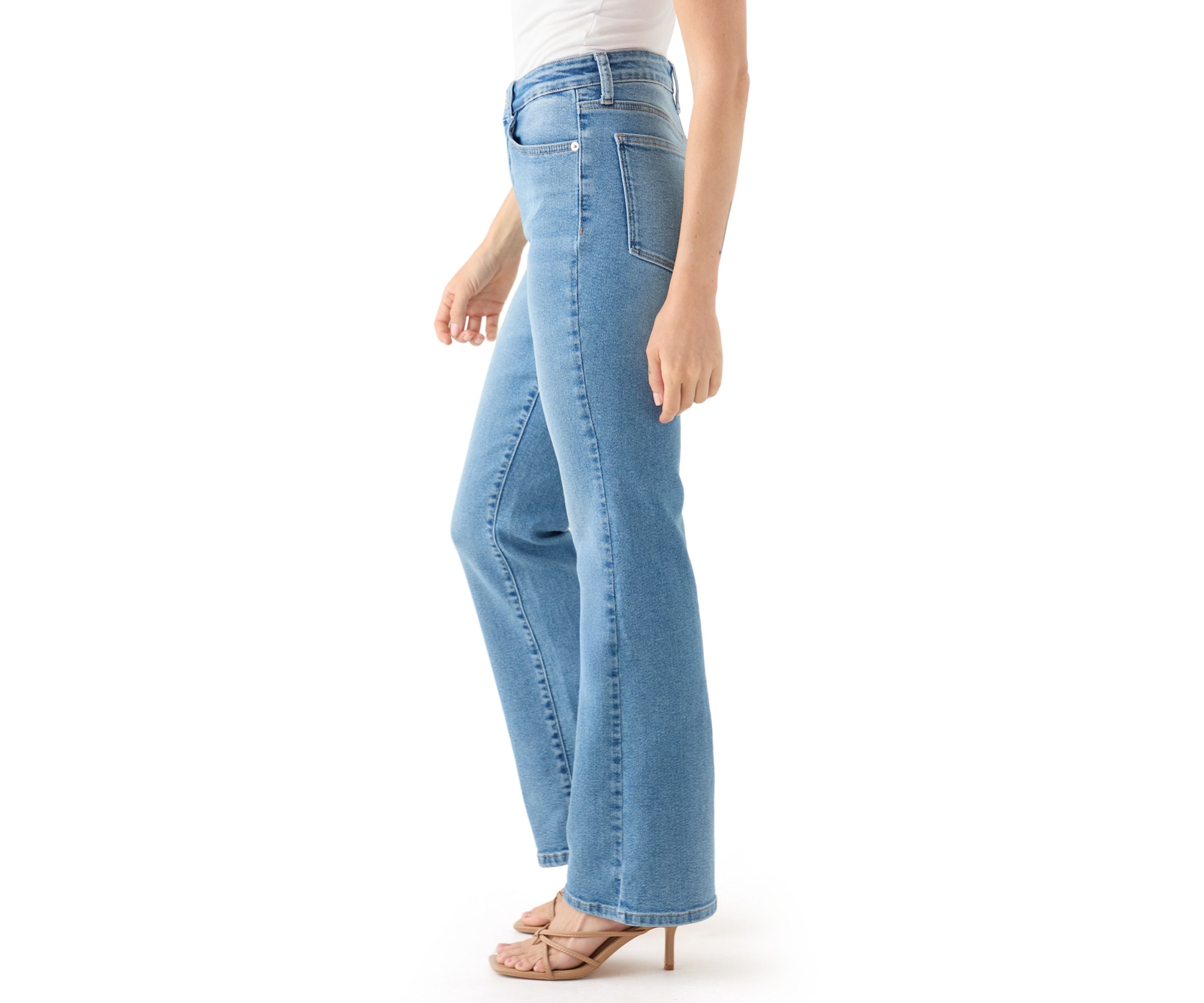 Petite High Rise Bootcut Jeans 