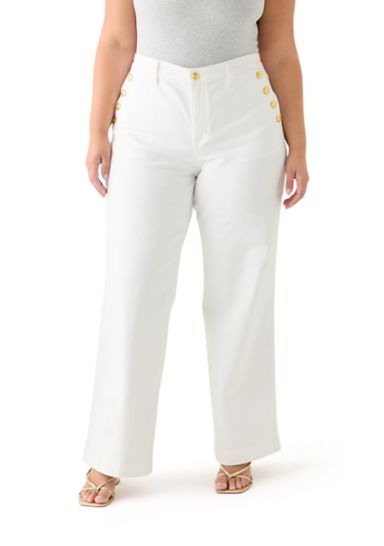 Plus Size Sailor Jeans