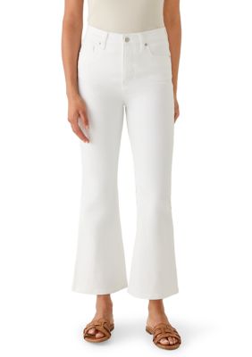 Crown & Ivy™ Women's High Rise Cropped Flare Pants | Belk