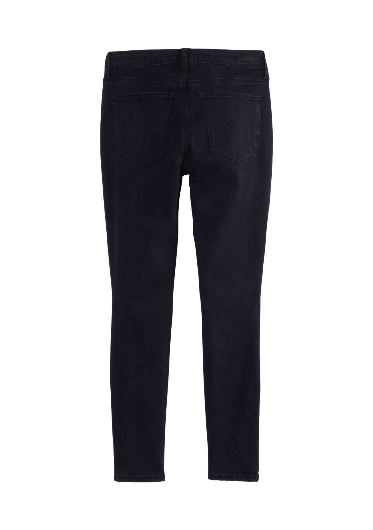 Womens Mid Rise Skinny Jeans