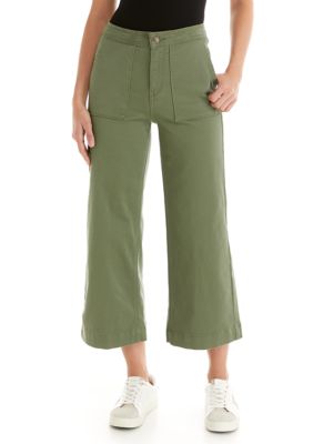 Crown & Ivy™ Women's Wide Leg Denim Pants | belk