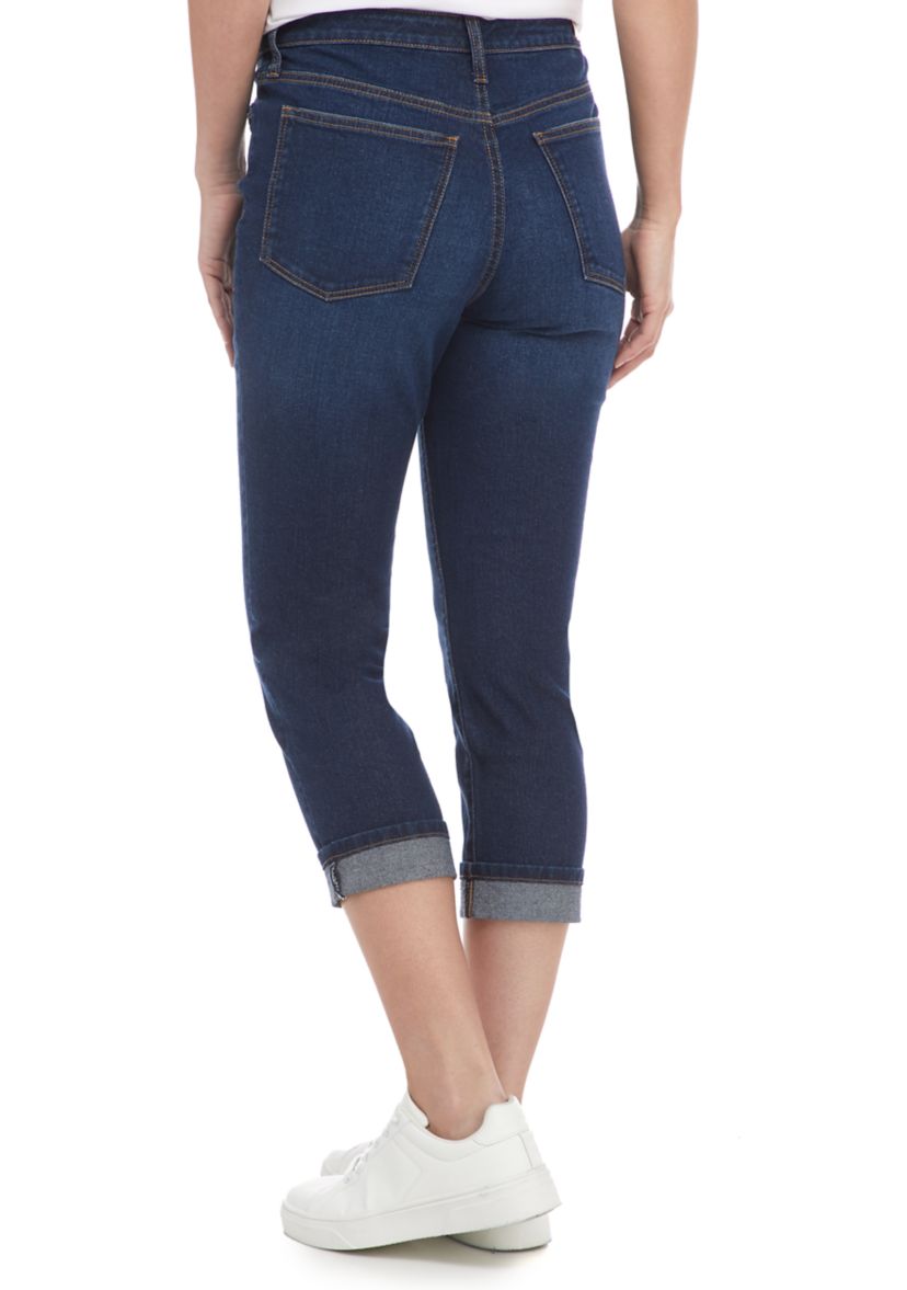 Petite High Rise Vintage Straight Jeans 
