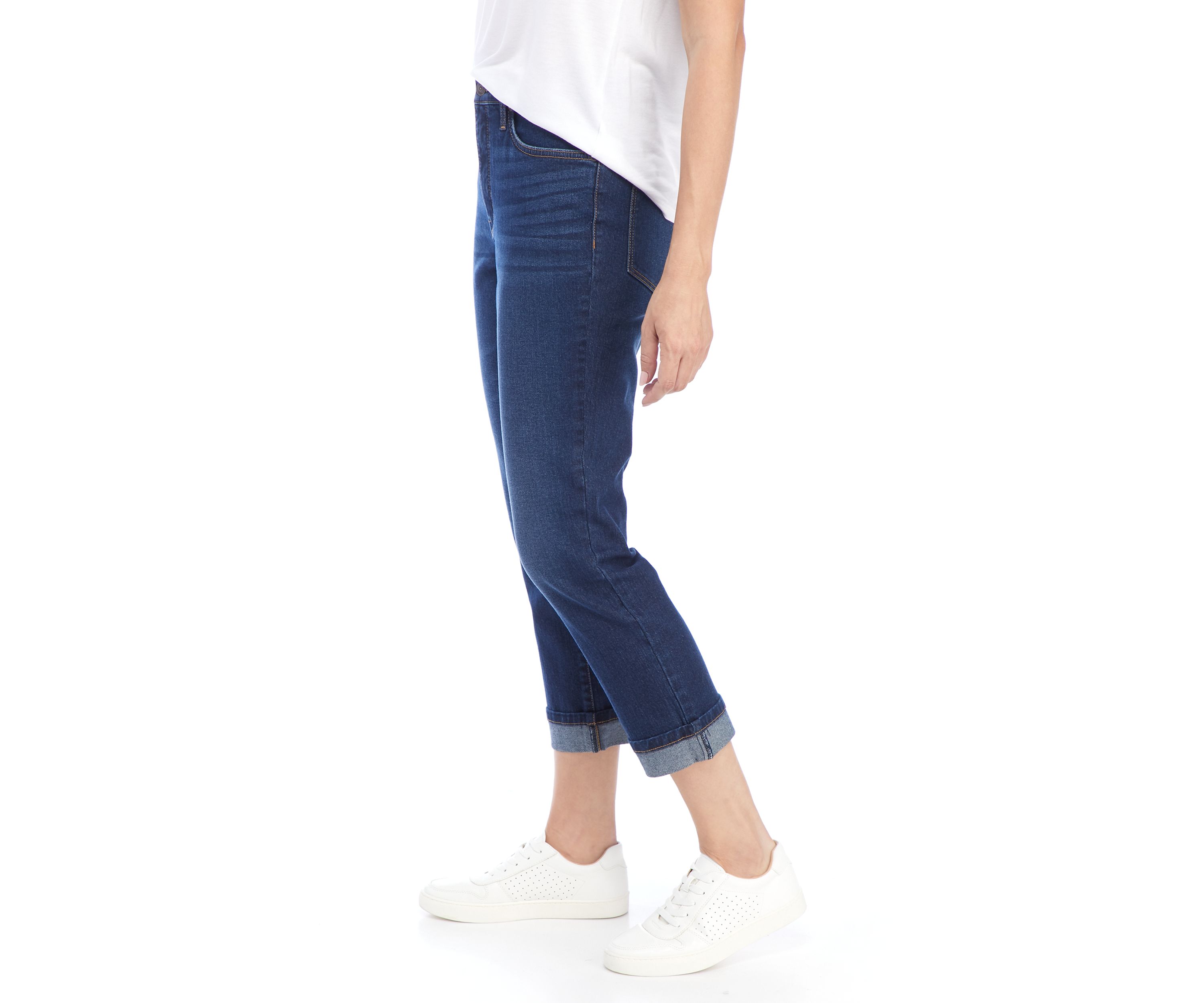 Womens High Rise Vintage Straight Clean Jeans 