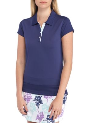 PEBBLE BEACH™ Solid Front Tee | belk