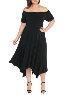 THE LIMITED Plus Size Off-the-Shoulder Dress | belk