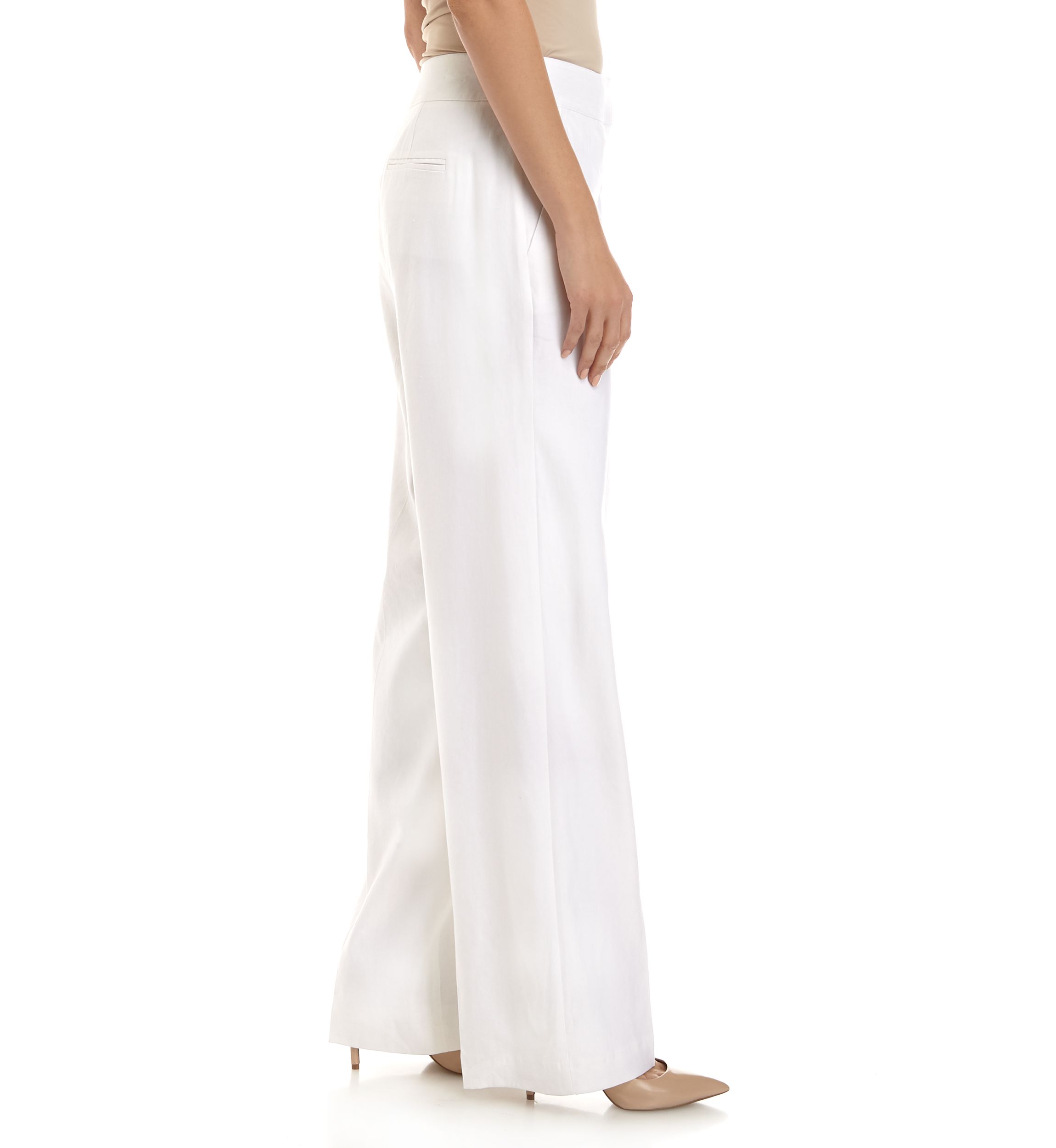 Womens Linen Wide Leg Pants