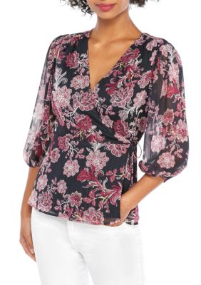 THE LIMITED Faux Wrap Top | belk