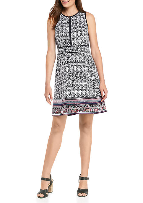 THE LIMITED Petite Sleeveless Button Front Dress | belk