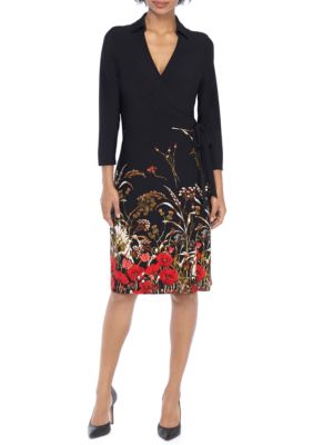 belk wrap dress