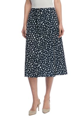 THE LIMITED Belted A-Line Skirt | belk