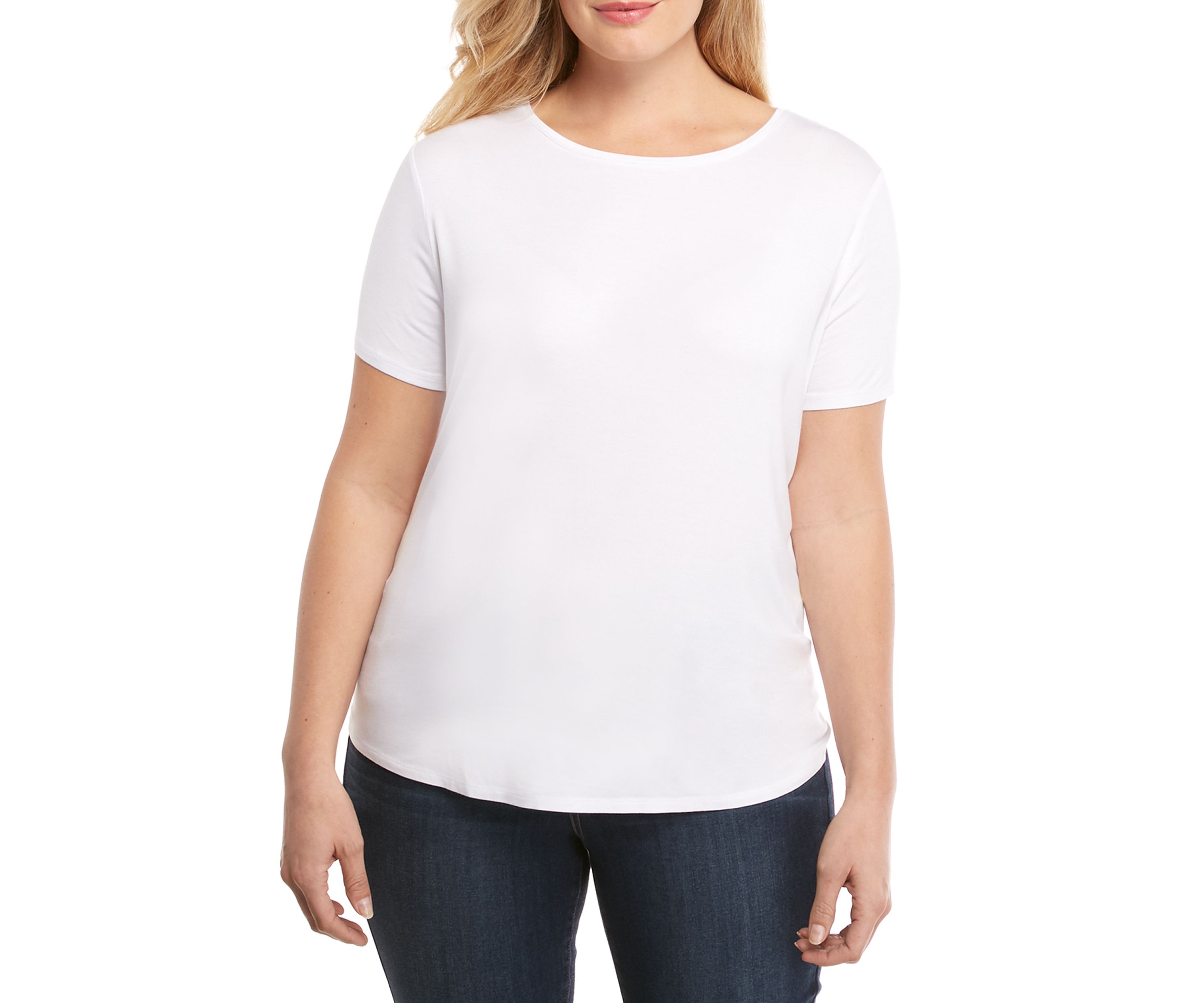 Plus Size Short Sleeve Tee