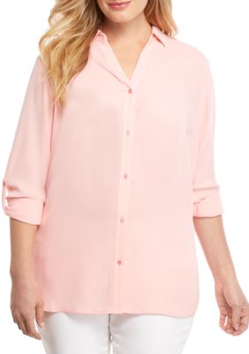 belk women's plus size tops