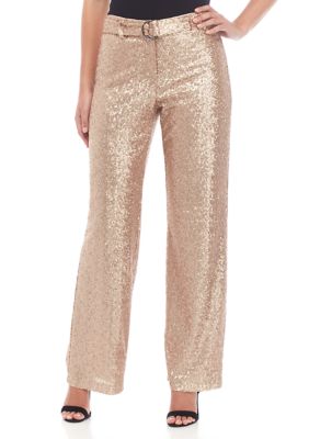 THE LIMITED Women's Sequin Pants | belk