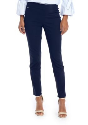 kim rogers petite straight leg pant