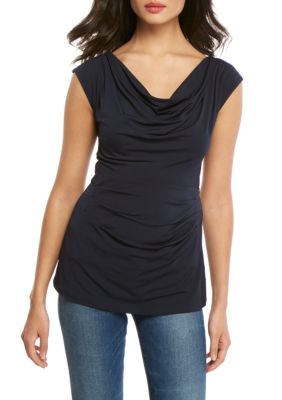 The Limited Solid Cowl Neck Top Belk