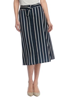 THE LIMITED Belted A-Line Skirt | belk