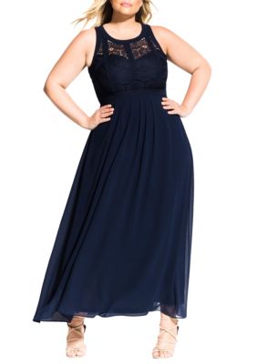 belk plus size maxi dresses