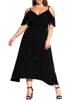 Kasper Plus Size Scallop Trim Dress | belk