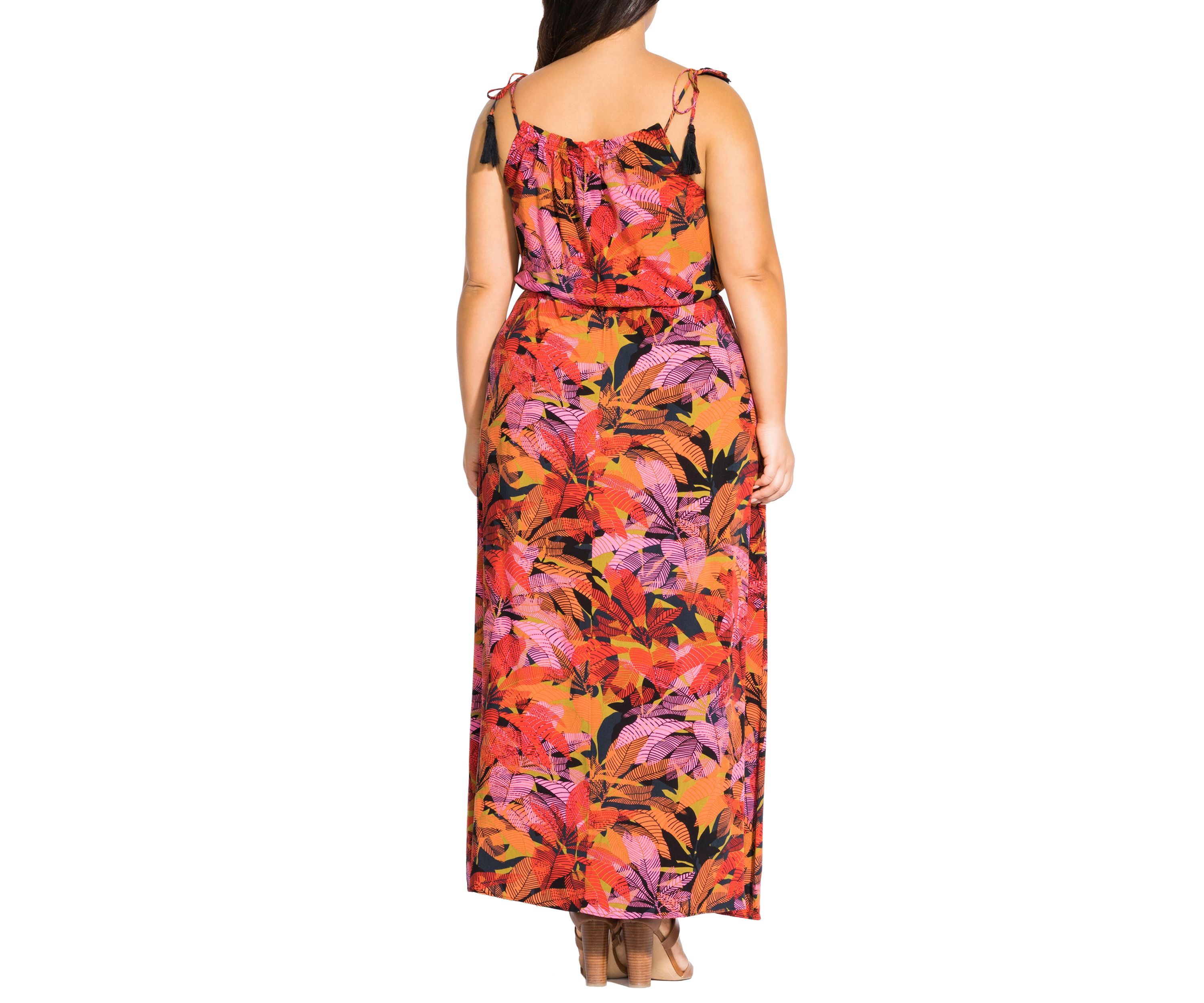 Plus Size Maxi Sunrise Dress