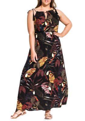 belk plus size maxi dresses