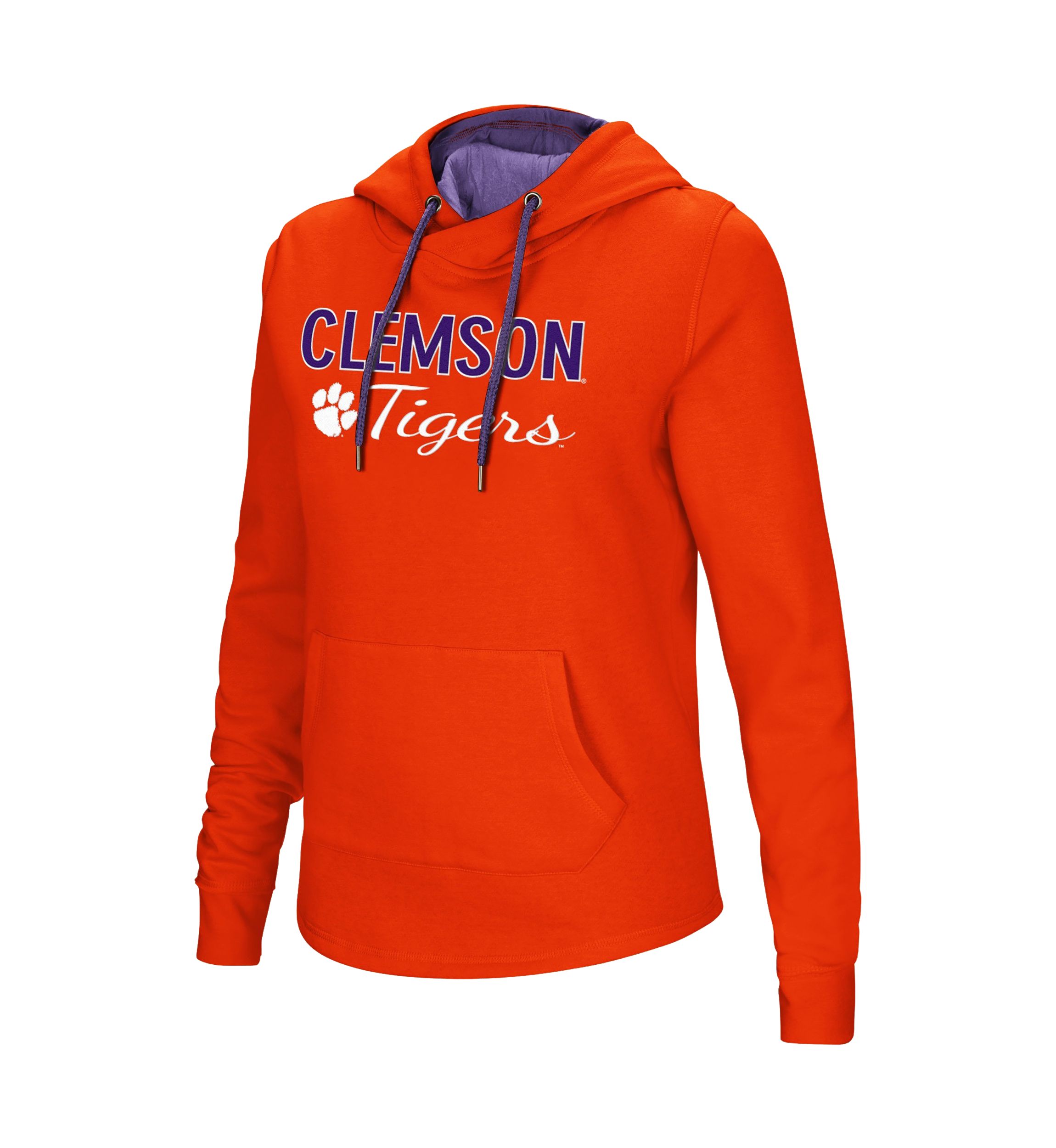 NCAA Clemson Tigers Graphic Crossover Pullover Hoodie