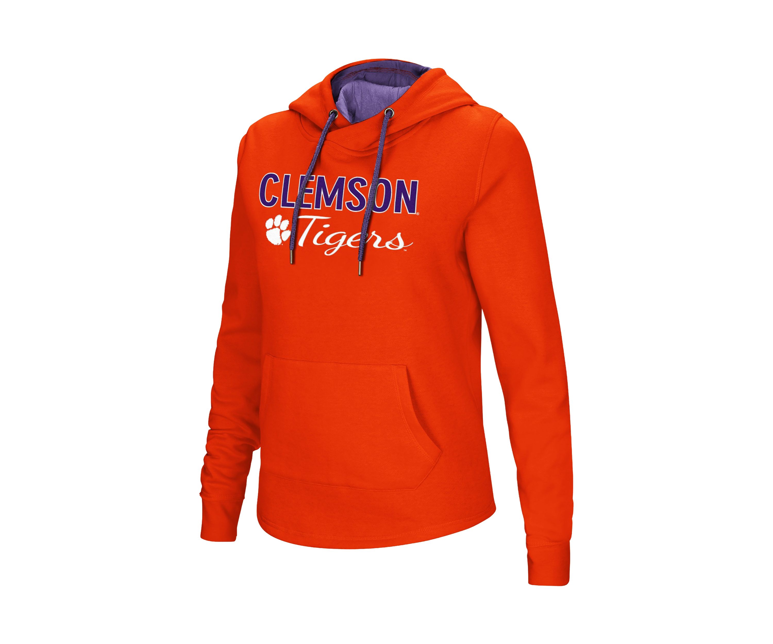 NCAA Clemson Tigers Graphic Crossover Pullover Hoodie